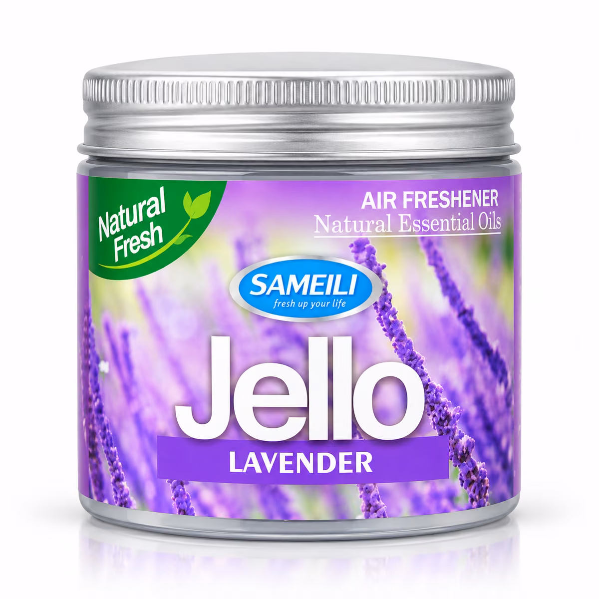 JELLO CAR AIR FRESHENER LAVENDER GEL 220G
